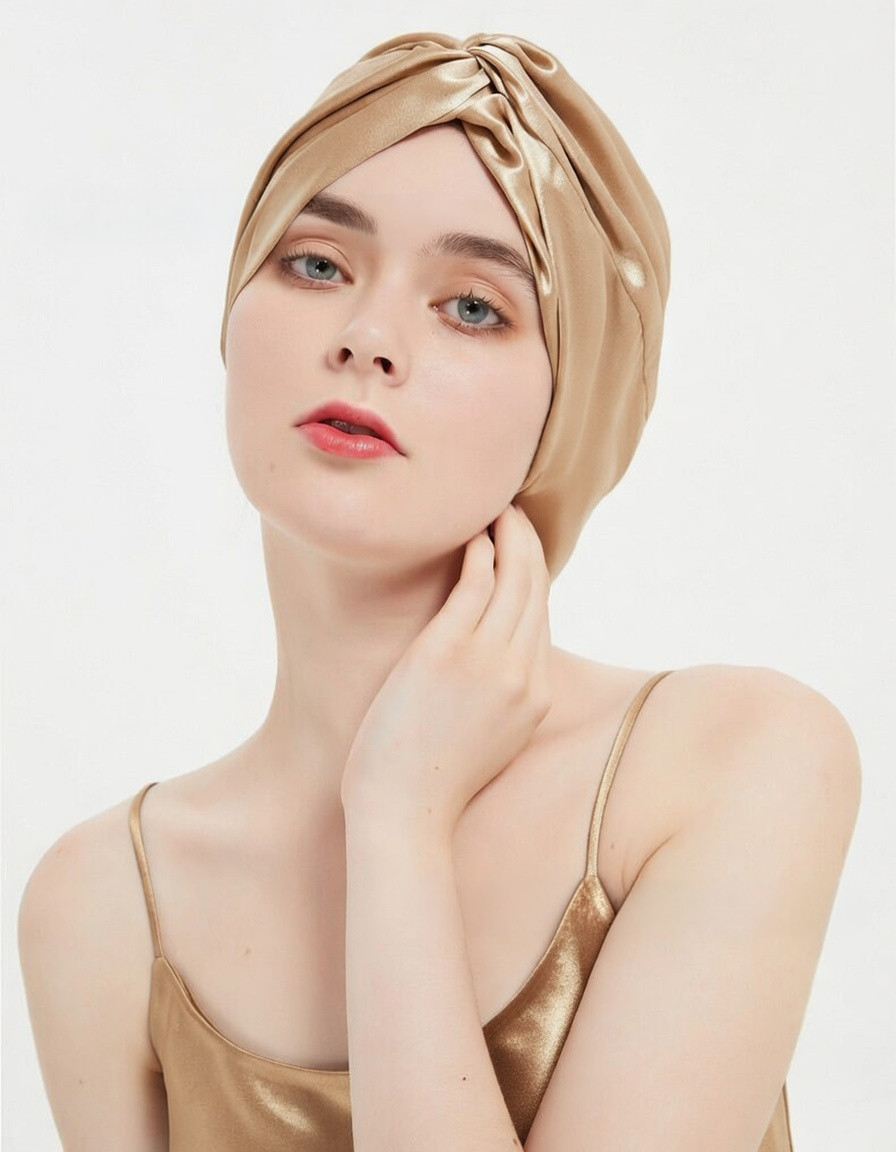 Afterlight Double Layer Mulberry Silk classic Bonnet