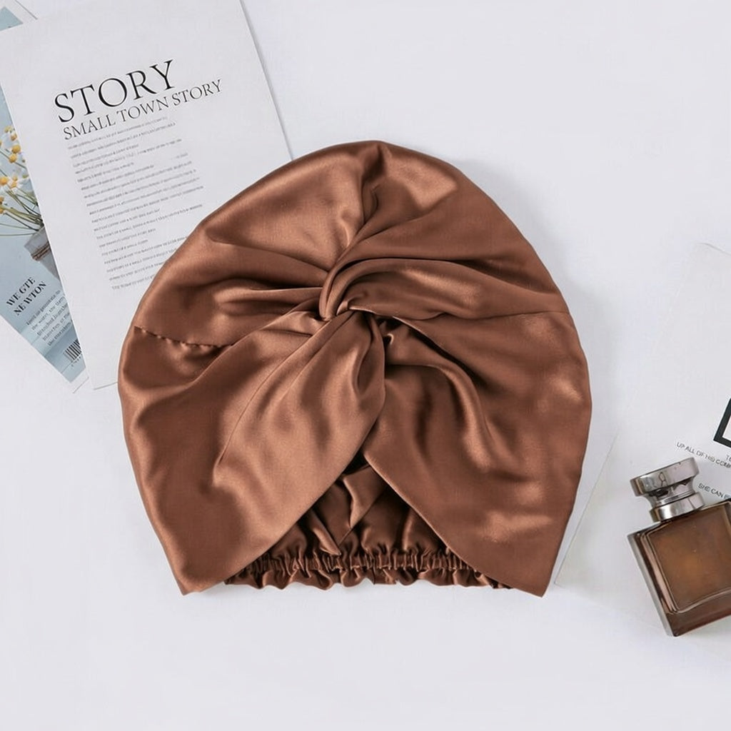 Afterlight Double Layer Mulberry Silk classic Bonnet